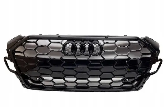 Audi A5 Front bumper upper radiator grill 8W6853651BL