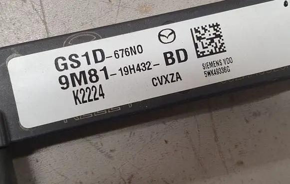 Mazda 6 Aerial antenna amplifier GS1D676N0 9M8119H432BD