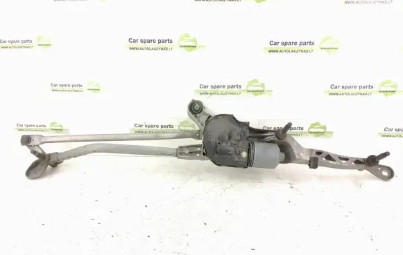 Front wiper linkage