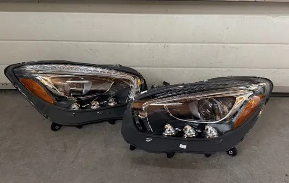 Mercedes-Benz AMG GT R190 C190 Headlights/headlamps set A1909063900 A1909064000