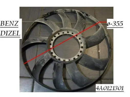 Audi 100 S4 C4 Fan impeller 4A0121301