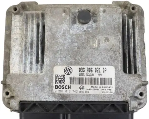 Volkswagen PASSAT B6 Engine control unit/module 03G906021DP 0281012742 1039S12039