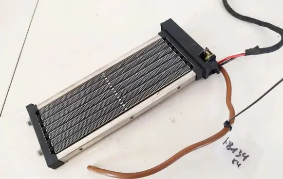 Electric cabin heater radiator