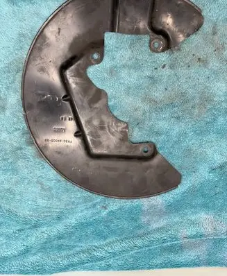 Ford Mustang VI Front brake disc dust cover plate FR3C2K005BB M291C 24918