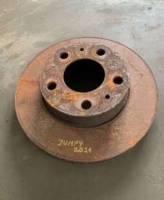 Citroen Jumper Front brake disc