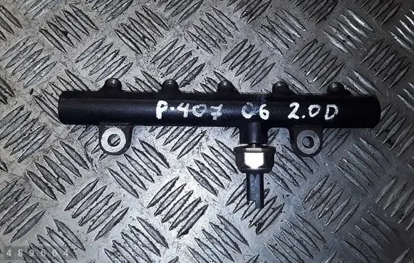 Peugeot 407 Fuel main line pipe 9656391180 r9144z181a