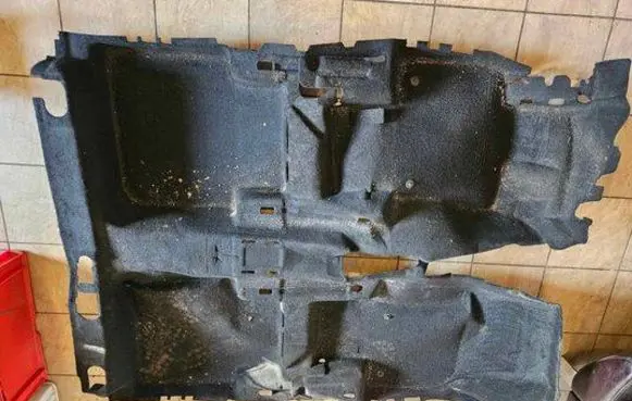 Volkswagen Tiguan Front floor carpet liner 5NN863367