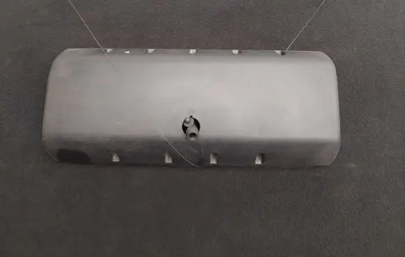 Volkswagen Touareg I Engine cover (trim) 07Z103502C 07Z103502