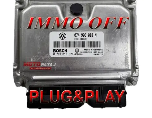 Volkswagen Transporter - Caravelle T4 Engine control unit/module ECU 074906018N 1039S04399 0281010078