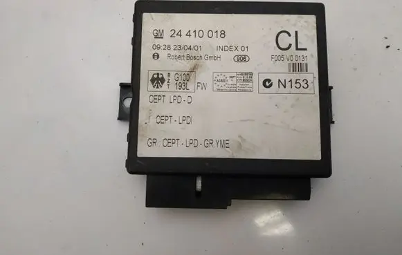 Opel Astra G Central body control module GM24410018 24410018
