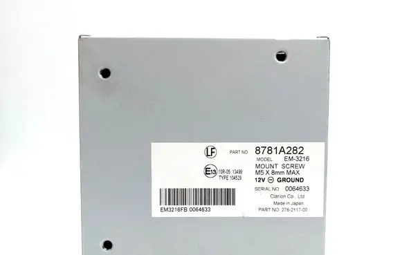 Mitsubishi Outlander Camera control unit module 8781A282