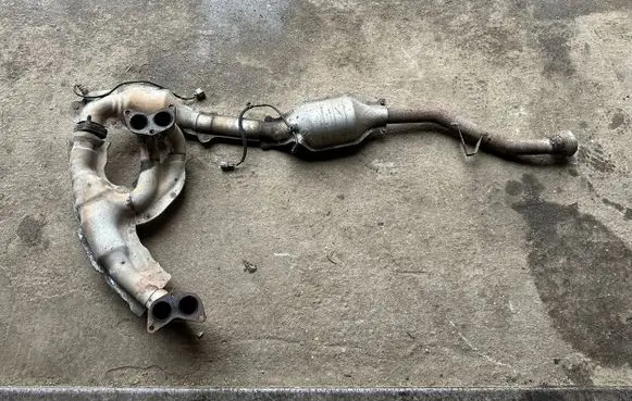 Subaru Legacy Catalyst/FAP/DPF particulate filter 