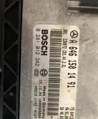 Mercedes-Benz E W211 Engine control unit/module A6461501491 0281012342