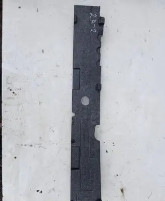 Front bumper foam support bar