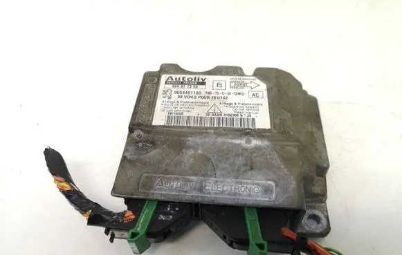 Peugeot 307 Airbag control unit/module 9654491180 606877300
