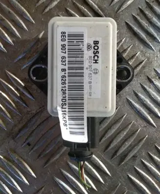 Audi A4 S4 B7 8E 8H ESP acceleration yaw rate sensor 8E0907637B 6261283DSJ16KPB