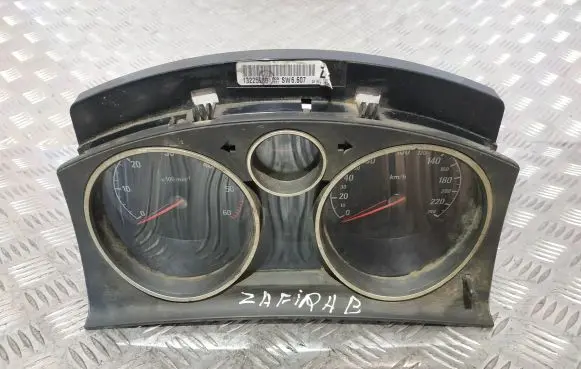 Opel Zafira B Speedometer (instrument cluster) 13225980 SW6607
