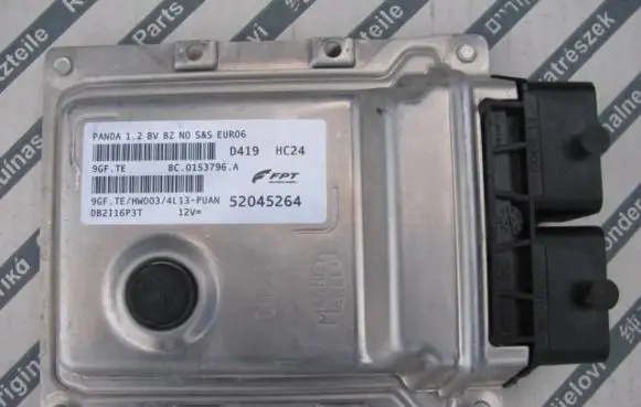 Fiat Panda III Engine control unit/module ECU 52045264 9GF.TE