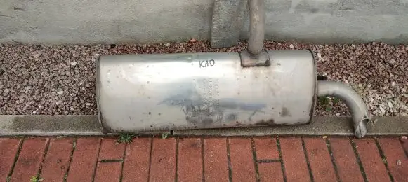 Renault Kadjar Muffler ending 201004EA3A