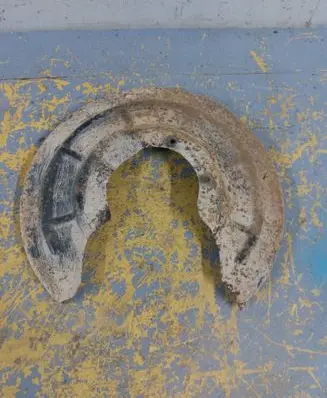 Renault Scenic II - Grand scenic II Rear brake disc plate dust cover