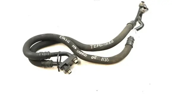 BMW 6 E63 E64 Oil cooling pipe 2282912 2282911