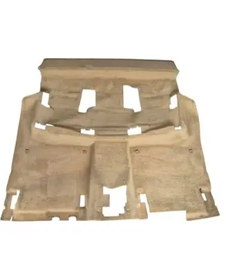 Porsche Cayenne (9PA) Rear floor carpet liner 7L0863367AR8D4 7L0863367