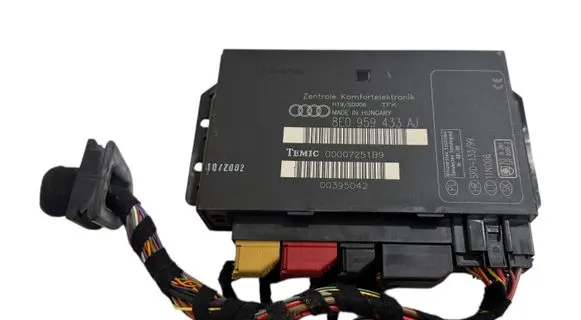 Audi A4 S4 B6 8E 8H Comfort/convenience module 8E0959433AJ 00007251B9 00395042