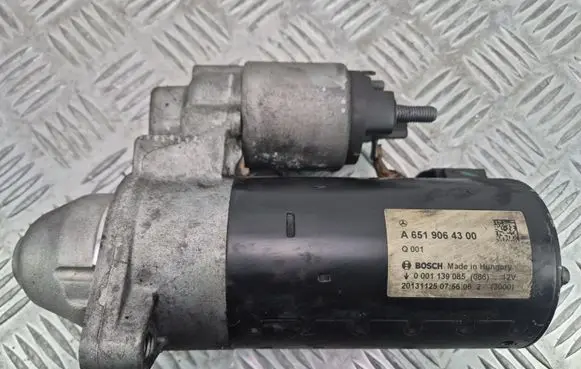 Mercedes-Benz C W204 Starter motor A6519064300 0001139085