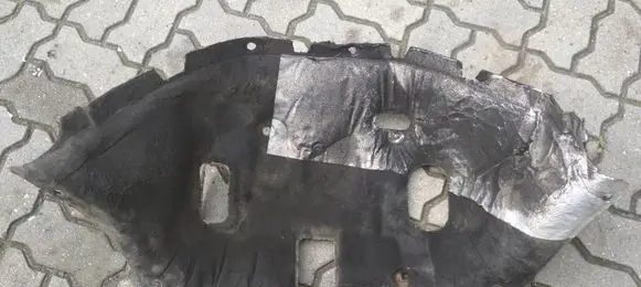 Iveco Daily 3rd gen Heat shield in engine bay 