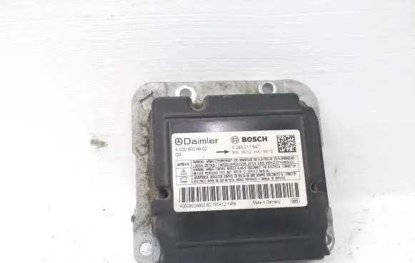 Mercedes-Benz Sprinter W906 Airbag control unit/module A0009004802 0285011847