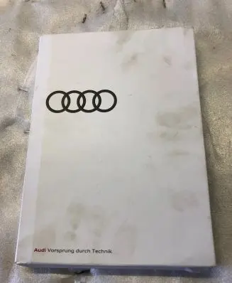 Audi A4 S4 B9 8W Owners service history hand book 