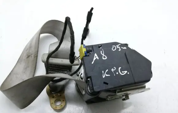 Audi A8 S8 D3 4E Rear seatbelt 4E0857807A