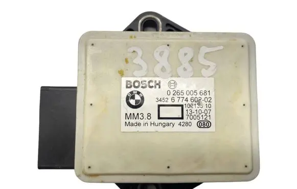 BMW 3 E90 E91 ESP acceleration yaw rate sensor 6774602 34526774602 0265005681