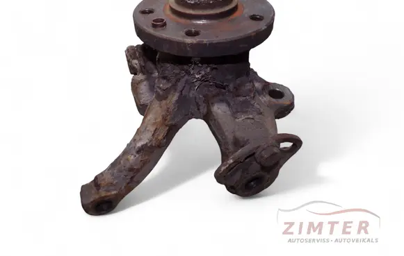 Front wheel hub spindle knuckle