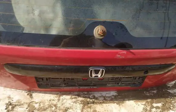 Honda Civic Trunk door license plate light bar 