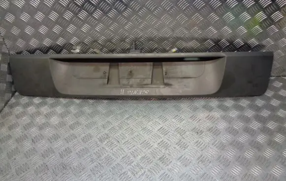 Renault Scenic II - Grand scenic II Rear window tailgate spoiler 01001S09