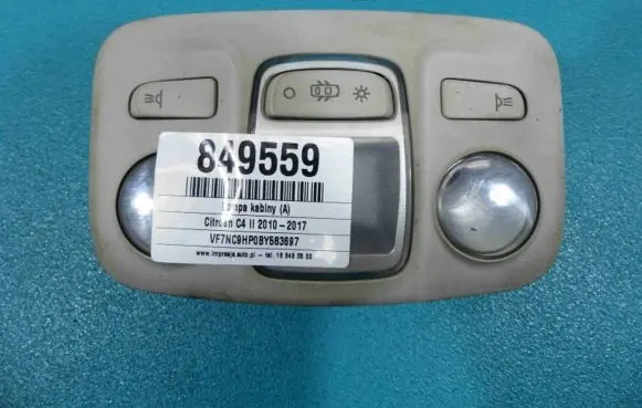 Citroen C4 II Other interior light 96727263BJ IMPRK849559