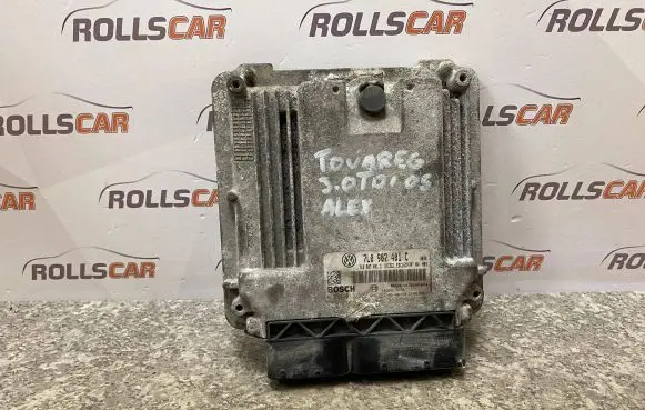 Volkswagen Touareg I Engine control unit/module 7L0907401C 0281013322