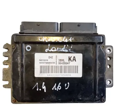 Chevrolet Lacetti Engine control unit/module 96435547 5WY1E01D