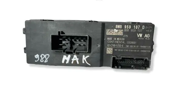 Porsche Macan (95B) Tailgate/trunk control unit/module 8W8959107D 8W8959107 A2C74857508