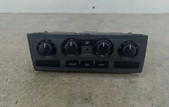 Audi A6 S6 C6 4F Climate control/heater control trim 