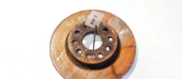 Volkswagen Golf VI Front brake disc ventiliuojamas