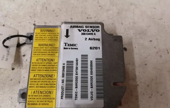 Volvo S40, V40 Airbag control unit/module 30613499