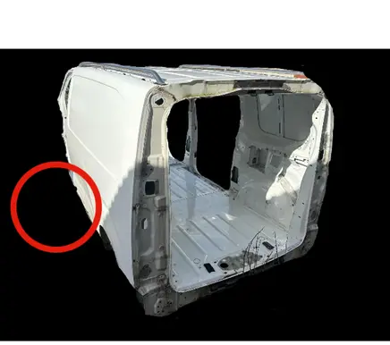 Rear quarter panel