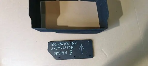 KIA Optima Battery tray heat shield 371122H802