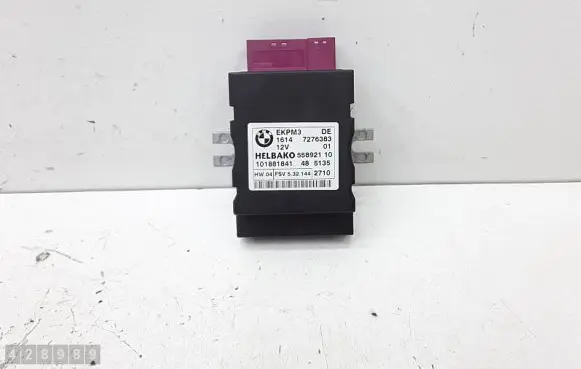 Fuel injection pump control unit/module