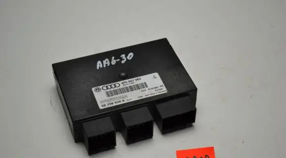 Audi A6 S6 C6 4F Tow bar trailer control unit/module 4F0907383 58299509A 4F0910383