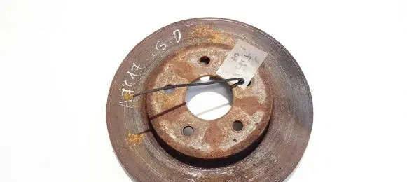 Jaguar X-Type Rear brake disc neventiliuojamas