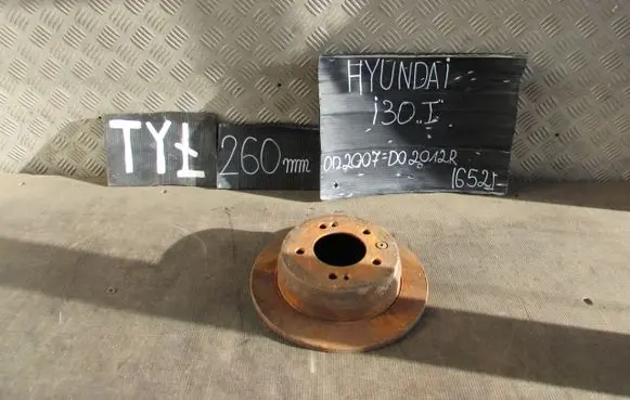 Hyundai i30 Front brake disc
