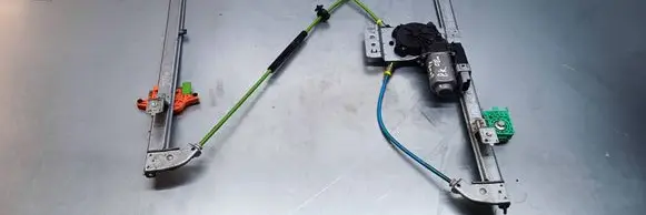 Citroen Jumpy Front door window regulator with motor 401786A8 440787E